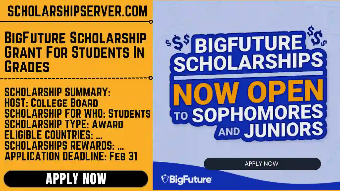 BigFuture Scholarship