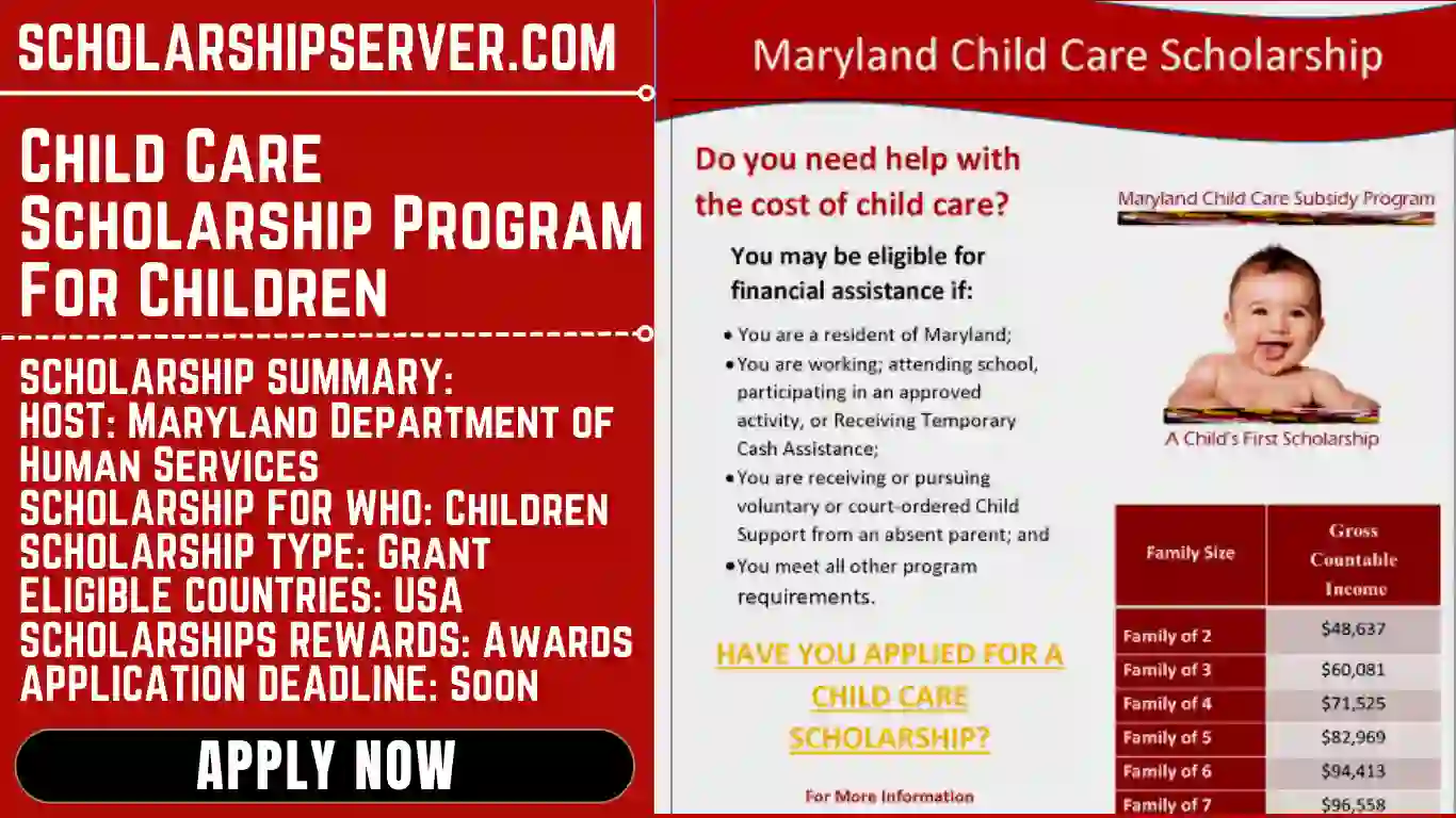 Child Care Scholarship