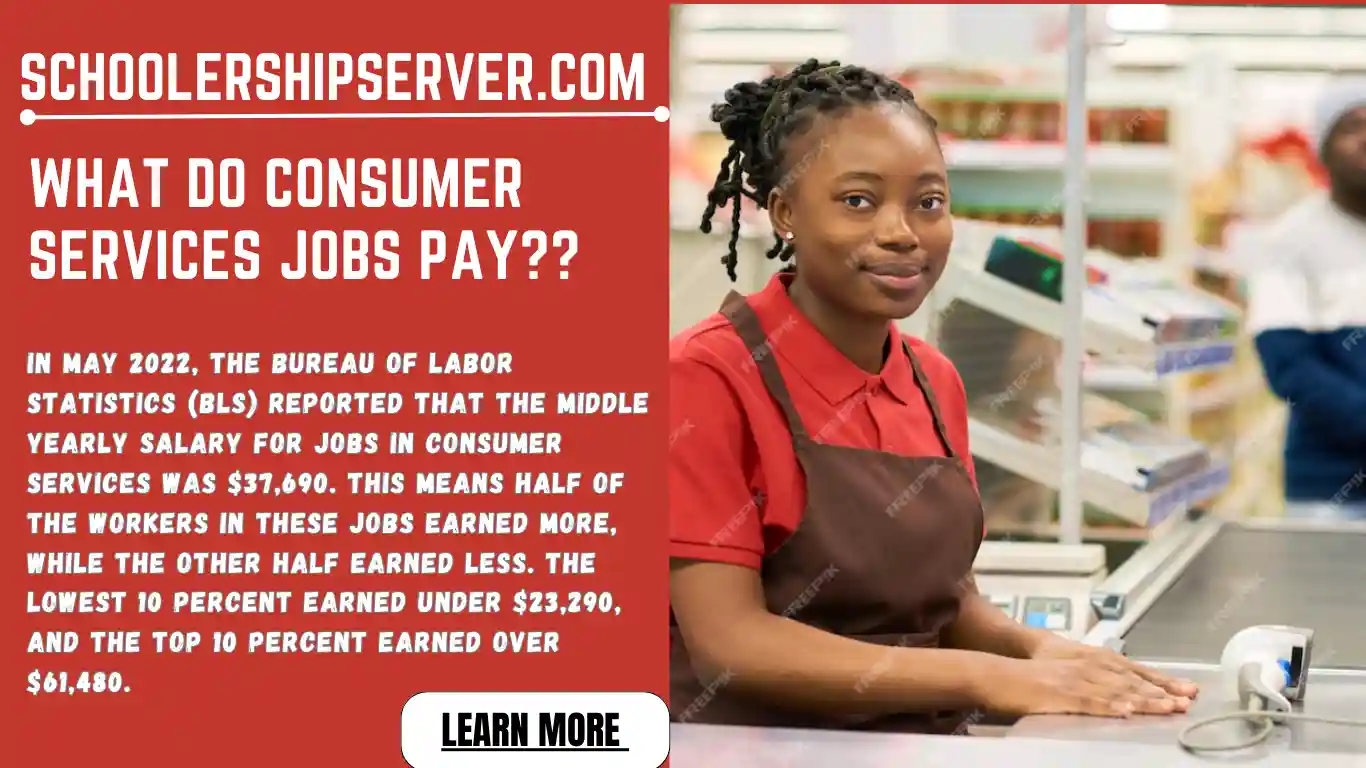 What Do Consumer Services Jobs Pay