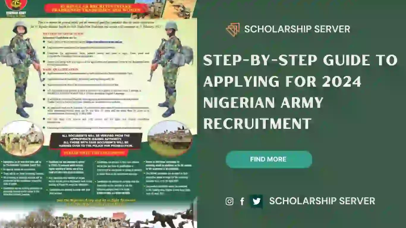 How To Apply For Nigerian Army Recruitment {Step And Step Guide}
