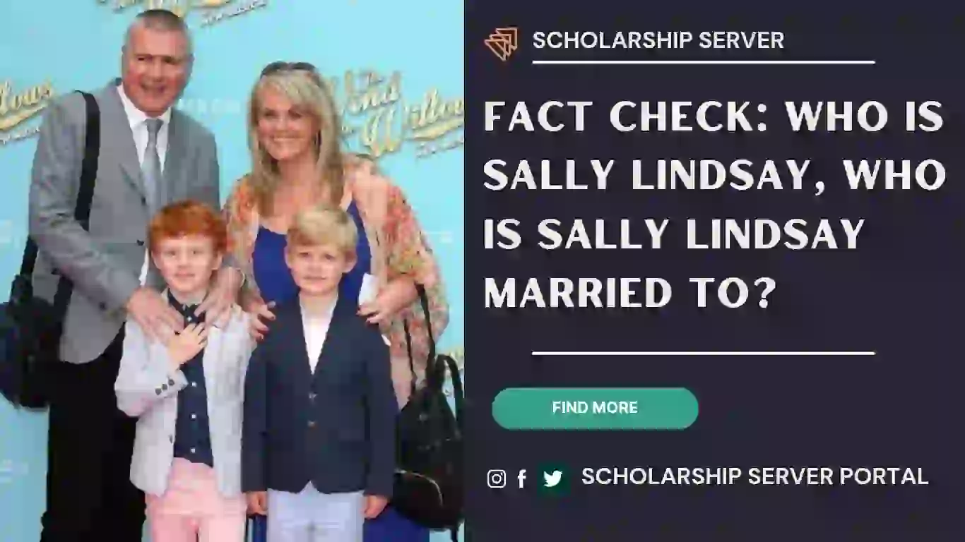 Who Is Sally Lindsay Married To