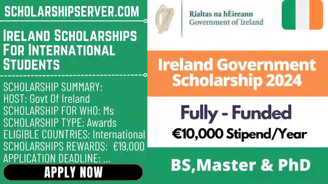 Ireland Scholarships For International Students