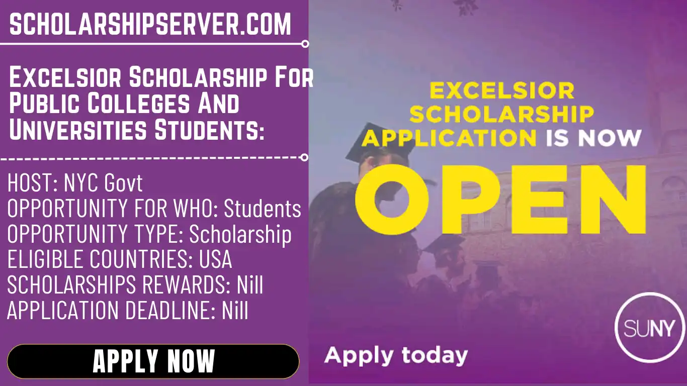 Excelsior Scholarship For Public Colleges And Universities Students